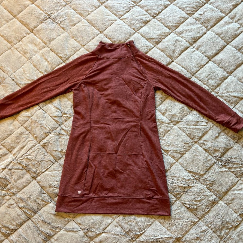 Title Nine Guthrie Dress * Persimmon/Rust/Burnt Orange * Size Medium